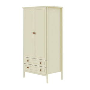Manhattan Comfort Crown Modern Armoire Off White 167GMC3