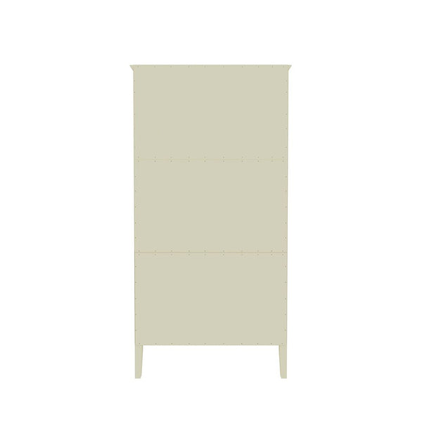 Manhattan Comfort Crown Modern Armoire Off White 167GMC3