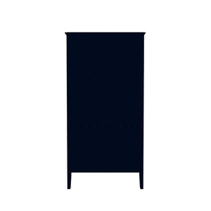 Manhattan Comfort Crown Modern Armoire Tatiana Midnight Blue 167GMC4