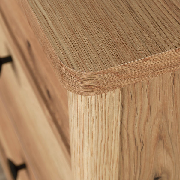 English Elm Dresser, Elegant Brown Finish With 4 Deep Drawers For Stylish Storage In Any Room Or Entryway B356P402612