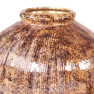 Distressed Textured Vase (16800L B93) Zentique