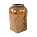 Distressed Textured Vase (16813L B93A) Zentique
