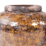 Distressed Textured Vase (16814L B93A) Zentique