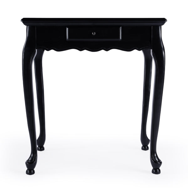 Butler Specialty Bannockburn Square Wood Game Table With Reversible Top & Antique Brass Drawer - Perfect For Family Fun Black Rubberwood Solids,Mdf,Cherry,Maple And Walnut Veneers 1694111-butler