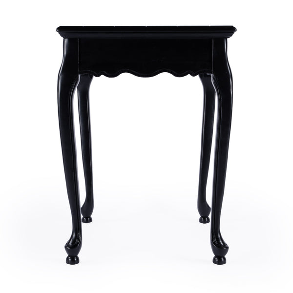 Butler Specialty Bannockburn Square Wood Game Table With Reversible Top & Antique Brass Drawer - Perfect For Family Fun Black Rubberwood Solids,Mdf,Cherry,Maple And Walnut Veneers 1694111-butler