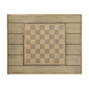 Butler Specialty Bannockburn Square Wood Game Table With Reversible Top & Antique Brass Drawer - Perfect For Family Fun Tan,Beige Rubberwood Solids,Mdf,Cherry,Maple And Walnut Veneers 1694424-butler