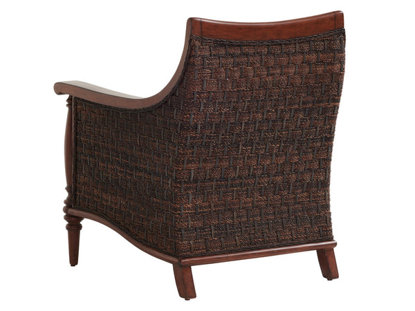 Lexington Tommy Bahama Home Agave Chair - Elegant Caribbean-inspired Design With Natural Materials And Ultra Down Cushion Comfort  Wood 1695-11-41
