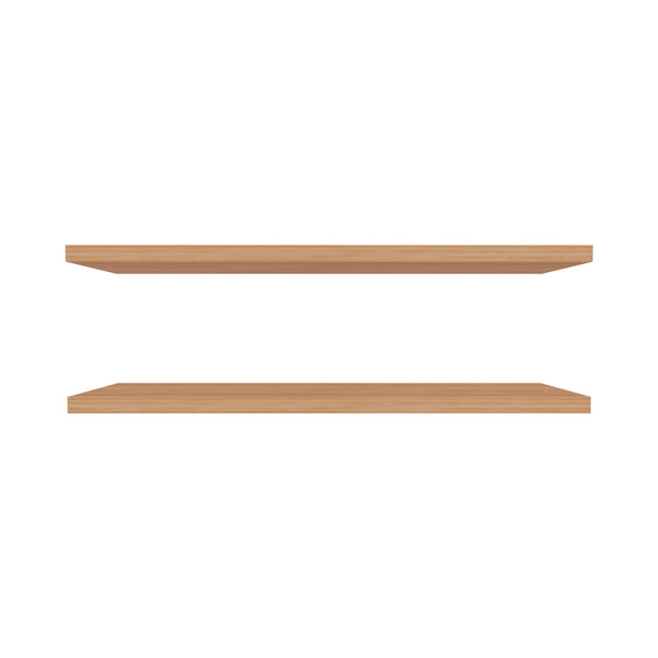 English Elm Greer Floating Shelf Set Of 2 In Pine Melamine - Modern Minimalist Design For Stylish Storage B128P245005