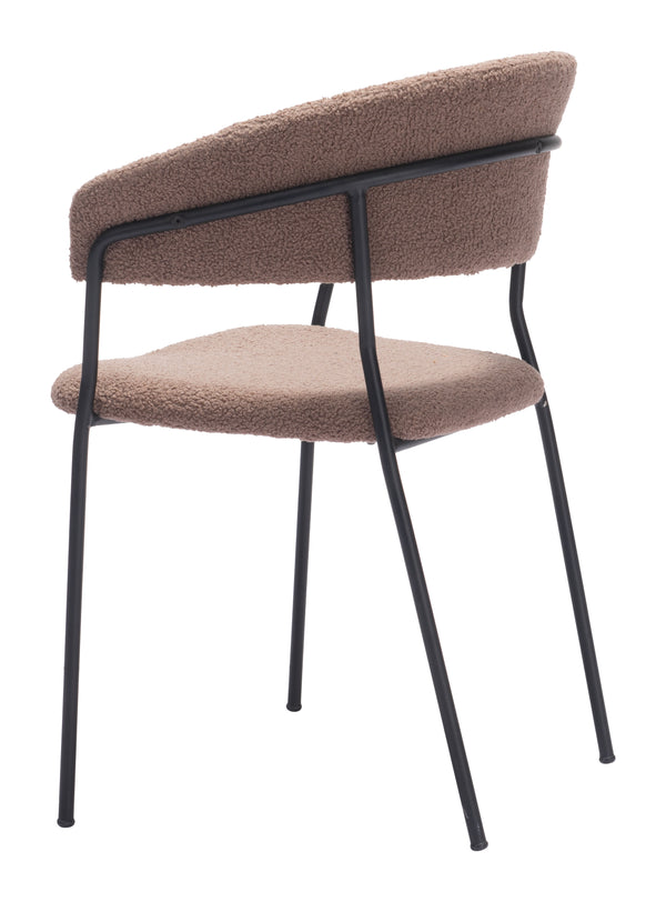 Josephine Dining Chair - Set of 2 Brown 109670 Zuo Modern