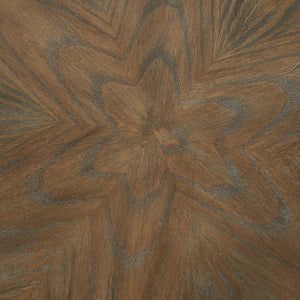 JLA Home Madison Park - Accent Table Madison Park Lexi — Hand-Carved Black Base, Reclaimed Walnut Top with Ash Veneer, Versatile Decor MP120-0427