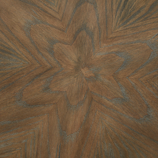 JLA Home Madison Park - Accent Table Madison Park Lexi — Hand-Carved Black Base, Reclaimed Walnut Top with Ash Veneer, Versatile Decor MP120-0427