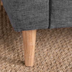 English Elm Christopher Knight Home® - CHAIR Gray Fabric Modern Club Chair — Elegant, Supremely Comfortable Living Room Accent Seat 61237.00GRY