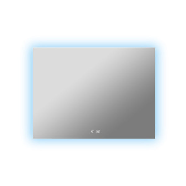 English Elm Vellum Backlit Led Vanity Mirror with Defogger Frameless Copper Free Bathroom Wall Mount B2731P478339