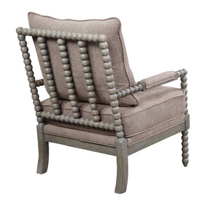 OSP Home Furnishings Abbott Chair Dolphin