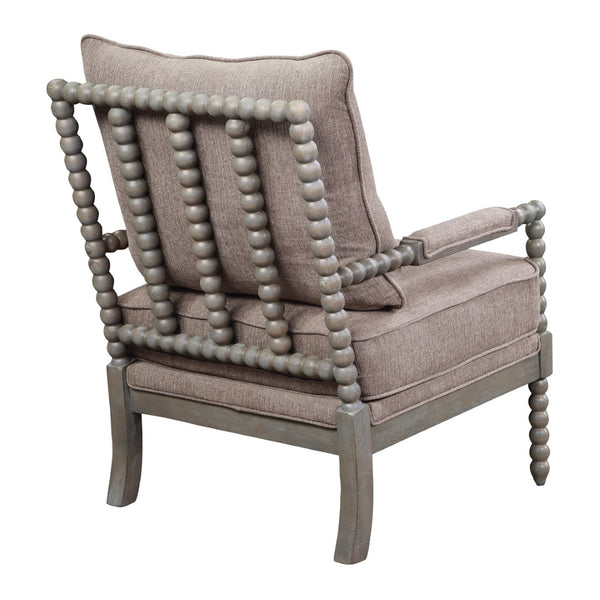 OSP Home Furnishings Abbott Chair Dolphin