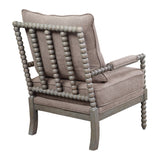 OSP Home Furnishings Abbott Chair Dolphin