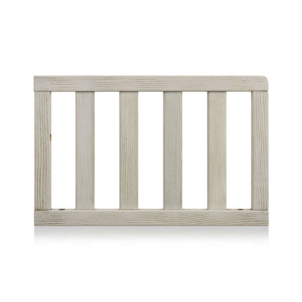 English Elm Barnside Toddler Guard Rail Washed Gray Bed Safety Rail Converts Crib to Toddler Bed Non-Toxic Finish Grey B022P204846