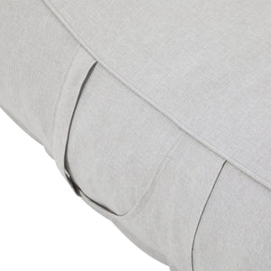 English Elm Christopher Knight Home® - Lemoore Outdoor Bean Bag Lounge Chair For Ultimate Comfort - Weather-Resistant, Light Gray Design N775P265563G