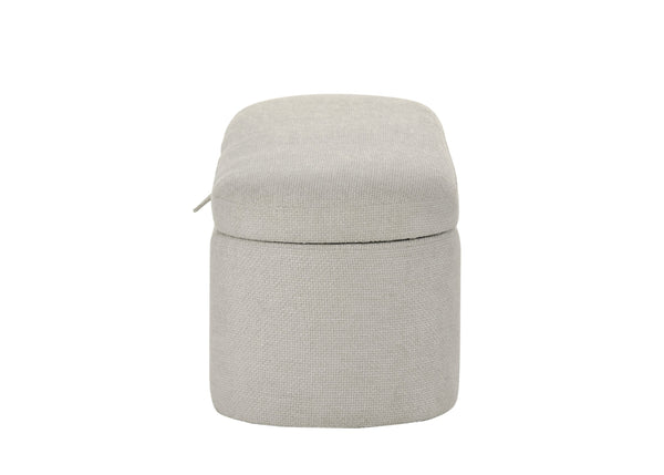 English Elm 1pc Storage Bench with Hidden Compartment Cushioned Seat Sturdy Wooden Frame Tweed Upholstery for Entryway Oatmeal 49 L x 19.5 W x 19.5 H B011P360620