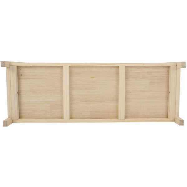 English Elm Chicken Nesting Box with Asphalt Roof Three Compartments Solid Pine Backyard Coop W2181P363545
