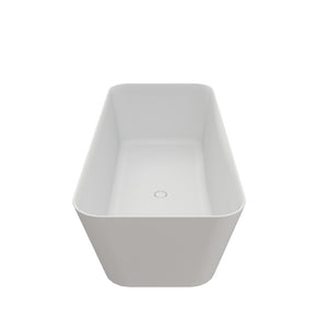 English Elm 67 Inch Freestanding Soaking Tub Eco Stone Resin Matte Finish Spa Bath Retreat T3785P353971