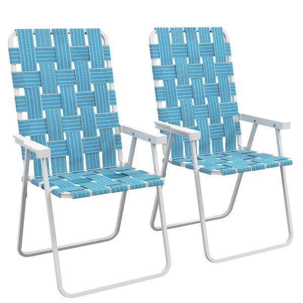 English Elm Outsunny Set Of 2 Portable Folding Patio Chairs – Comfortable, Stylish, And Ideal For Outdoor Fun! W2225P174072-GIGA