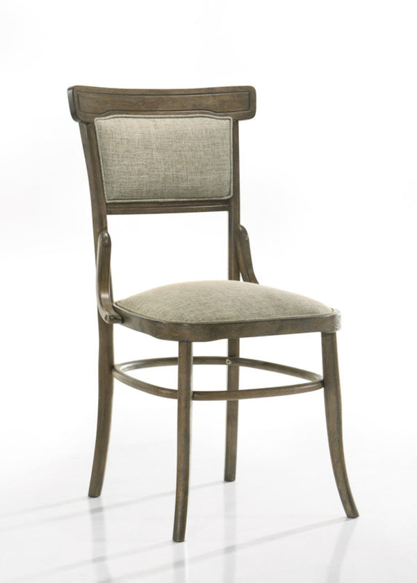 English Elm Billie Rustic 7 Piece Rectangular Dining Set Seats Six with Upholstered Armless Chairs B2749S00284