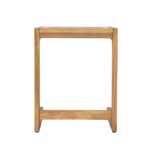 English Elm Christopher Knight Home® - Ashwell Acacia Wood Side Table Teak C-Shape Minimalist Sofa End Table Portable Workspace, Durable N775P278102T