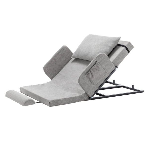 English Elm Electric Adjustable Bed Backrest With Safety Rails - 300 Lbs Capacity, 4-68° Lift, Easy Care Cover W1422P352935