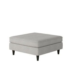 Fusion Sugarshack Metal Cocktail Ottoman - Stylish, Padded Centerpiece For Versatile Living Spaces Grey Ws,100% Polypropylene 170-c Sugarshack Metal Cocktail Ottoman