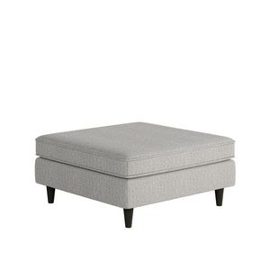 Fusion Sugarshack Metal Cocktail Ottoman - Stylish, Padded Centerpiece For Versatile Living Spaces Grey Ws,100% Polypropylene 170-c Sugarshack Metal Cocktail Ottoman