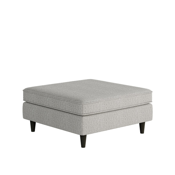 Fusion Sugarshack Metal Cocktail Ottoman - Stylish, Padded Centerpiece For Versatile Living Spaces Grey Ws,100% Polypropylene 170-c Sugarshack Metal Cocktail Ottoman