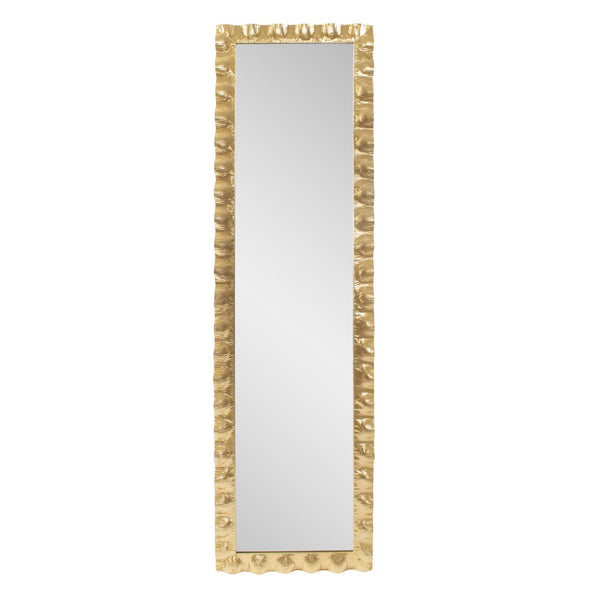 Howard Elliott La Bailadora Textured Metal Vanity Mirror - Fluid Design Enhances Your Modern Decor And Style Gold Metal 170028-howard-elliott