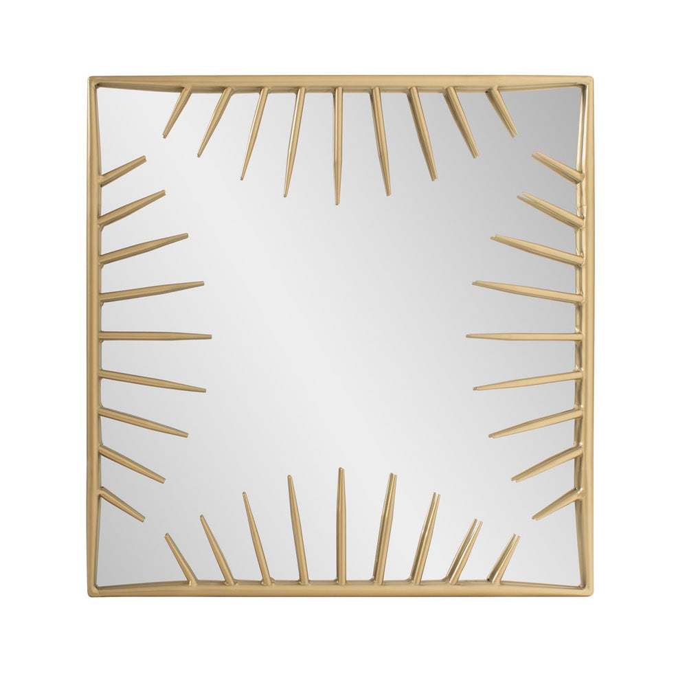 Howard Elliott Robin Baron Bambrick Mirror - Stunning Sunrise-inspired Design With Versatile Hanging Options Gold Metal,Glass 170051-howard-elliott