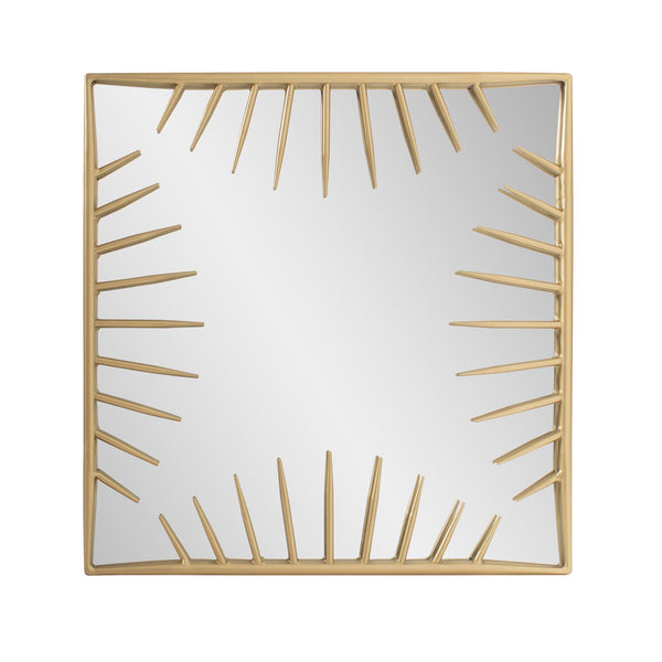 Howard Elliott Robin Baron Bambrick Mirror - Stunning Sunrise-inspired Design With Versatile Hanging Options Gold Metal,Glass 170051-howard-elliott