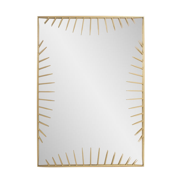 Howard Elliott Robin Baron Bambrick Mirror - Stunning Sunrise-inspired Design With Versatile Hanging Options Gold Metal,Glass 170052-howard-elliott