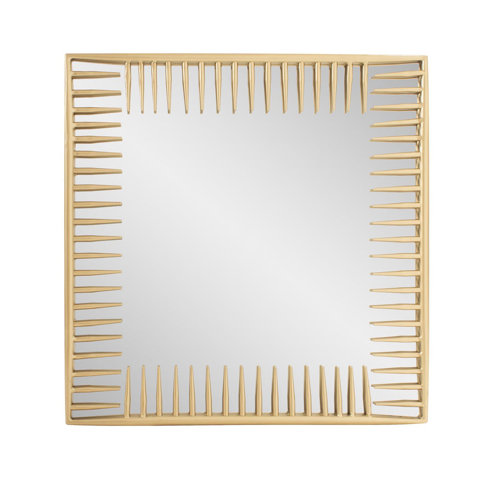 Howard Elliott Robin Baron Ayres Mirror - Radiant Design With Versatile Hanging Options For Effortless Style Gold Metal,Glass 170053-howard-elliott