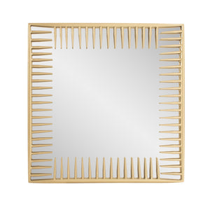 Howard Elliott Robin Baron Ayres Mirror - Radiant Design With Versatile Hanging Options For Effortless Style Gold Metal,Glass 170053-howard-elliott
