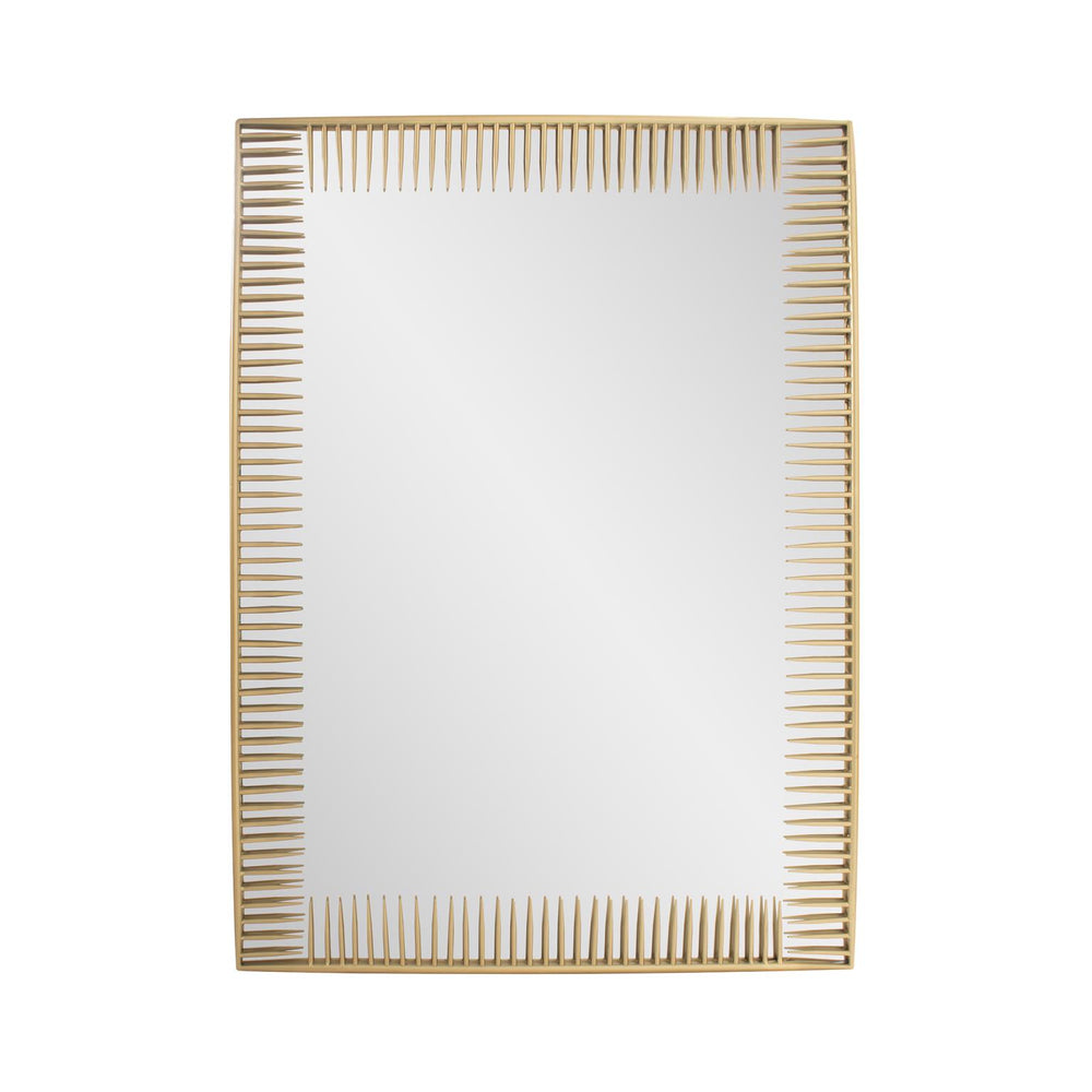 Howard Elliott Robin Baron Ayres Mirror - Radiant Design With Versatile Hanging Options For Effortless Style Gold Metal,Glass 170053-howard-elliott