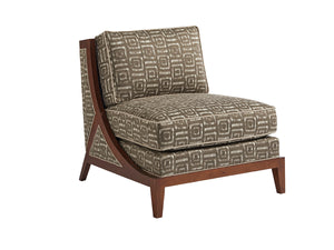 Lexington Tommy Bahama Home Tasman Chair: Elegant Pan-asian Design With Ultra Down Comfort For Sophisticated Living Spaces  Wood 1700-11-40