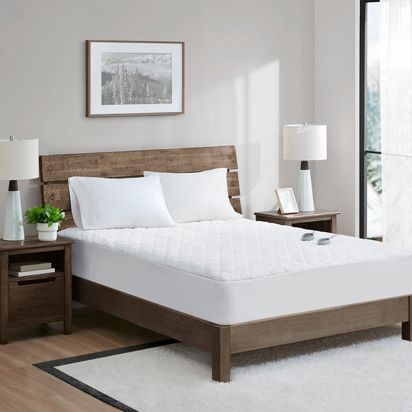 JLA Home Woolrich - Mattress Woolrich Heated Sherpa Pad — Plush Sherpa Top, 5 Heat Settings, 10H Auto Shutoff, Machine Washable WR55-3906