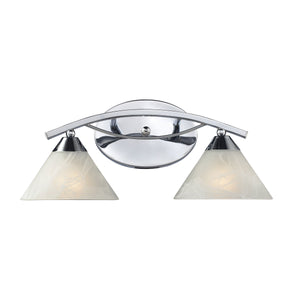 Elysburg 18'' Wide 2-Light Vanity Light - Polished Chrome 17021/2 Elk Lighting