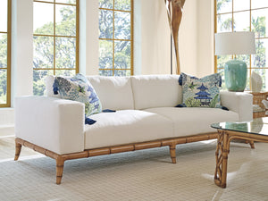 Lexington Tommy Bahama Home Star Islands Sofa - Coastal Elegance With Natural Materials, Luxurious Cushions & Relaxing Vibe  Wood 1702-33-40