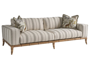 Lexington Tommy Bahama Home Star Islands Sofa - Coastal Elegance With Natural Materials, Luxurious Cushions & Relaxing Vibe  Wood 1702-33-41