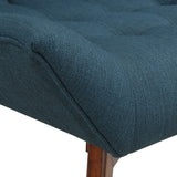 OSP Home Furnishings Shelly Tufted Chair Azure