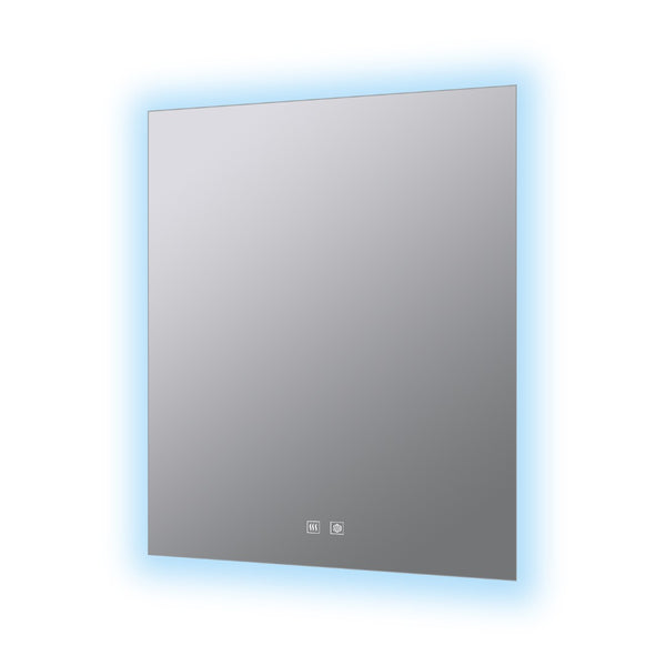 English Elm Vellum Frameless Led Backlit Vanity Mirror with Defogger for Modern Bathrooms B2731P478336