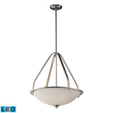 Mayfield 21'' Wide 3-Light Pendant - Brushed Nickel - Includes LED Bulbs 17144/3-LED Elk Lighting