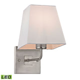 Beverly 10'' High 1-Light Sconce - Brushed Nickel 17152/1-LED Elk Lighting