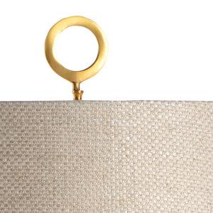 Wildwood San Michele Aquamarine Lamp — Hand‑Sculpted Vietri Ceramic Table Lamp, Coastal Texture & Glow 17156