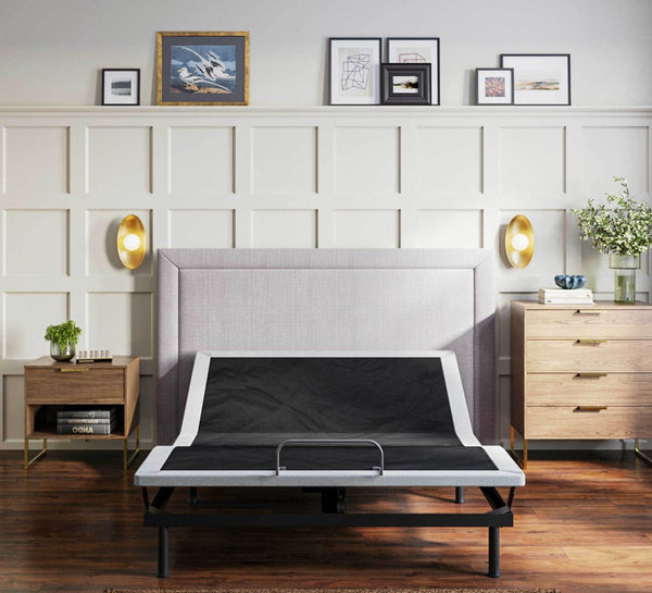 English Elm Btx4 King Adjustable Bed Base Dual Motor Wireless Remote Zero Gravity Sleep B337P292224